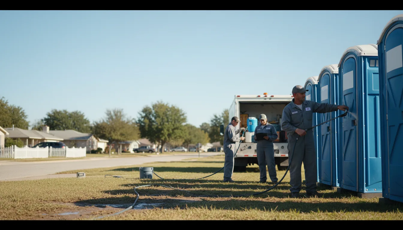 Long-Term Portable Toilet Rental in Bellflower, MO near me